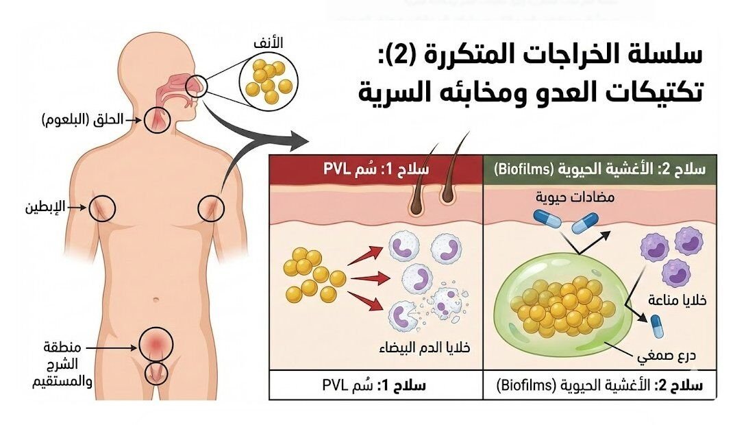 آلية تكرار العدوى