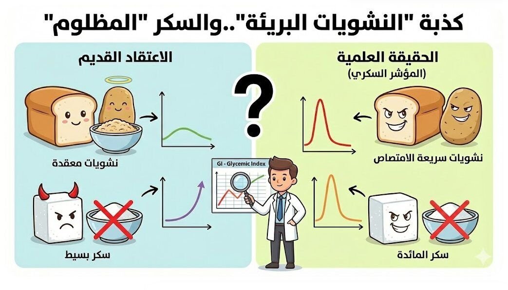 كذبة "النشويات البريئة".. والسكر "الأكثر شرا"