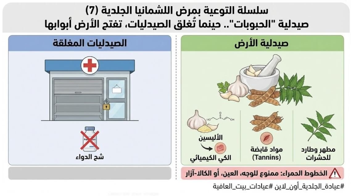 حين تندر الأدوية، تفتح الأرض أبوابها