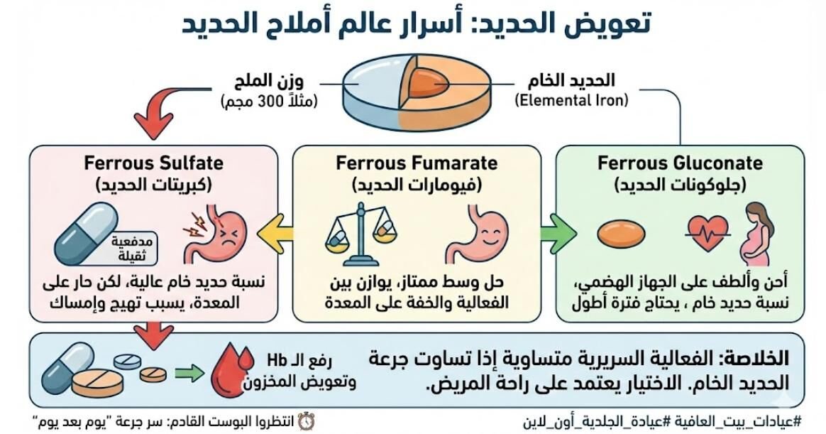 أسرار عالم أملاح الحديد
