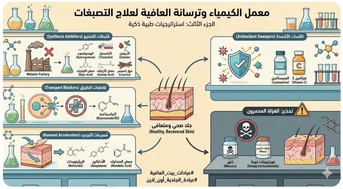 الجزء الثالث: معمل الكيمياء وترسانة العافية