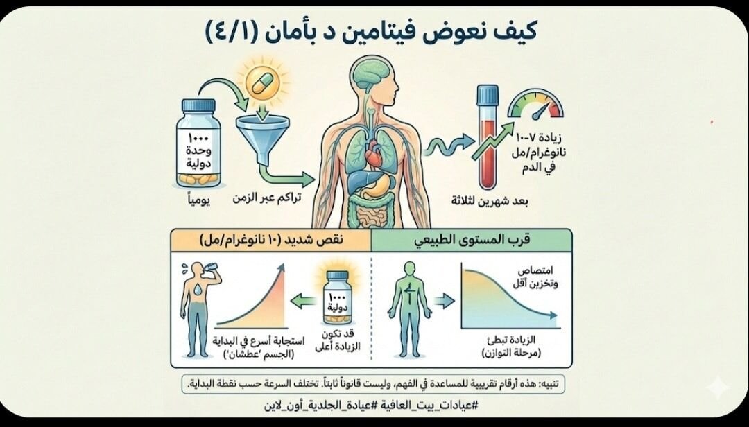 كيف نعوض فيتامين د بأمان (١/ ٤)