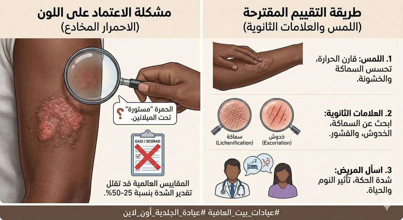 نقاط مهمة بطريقة التقييم