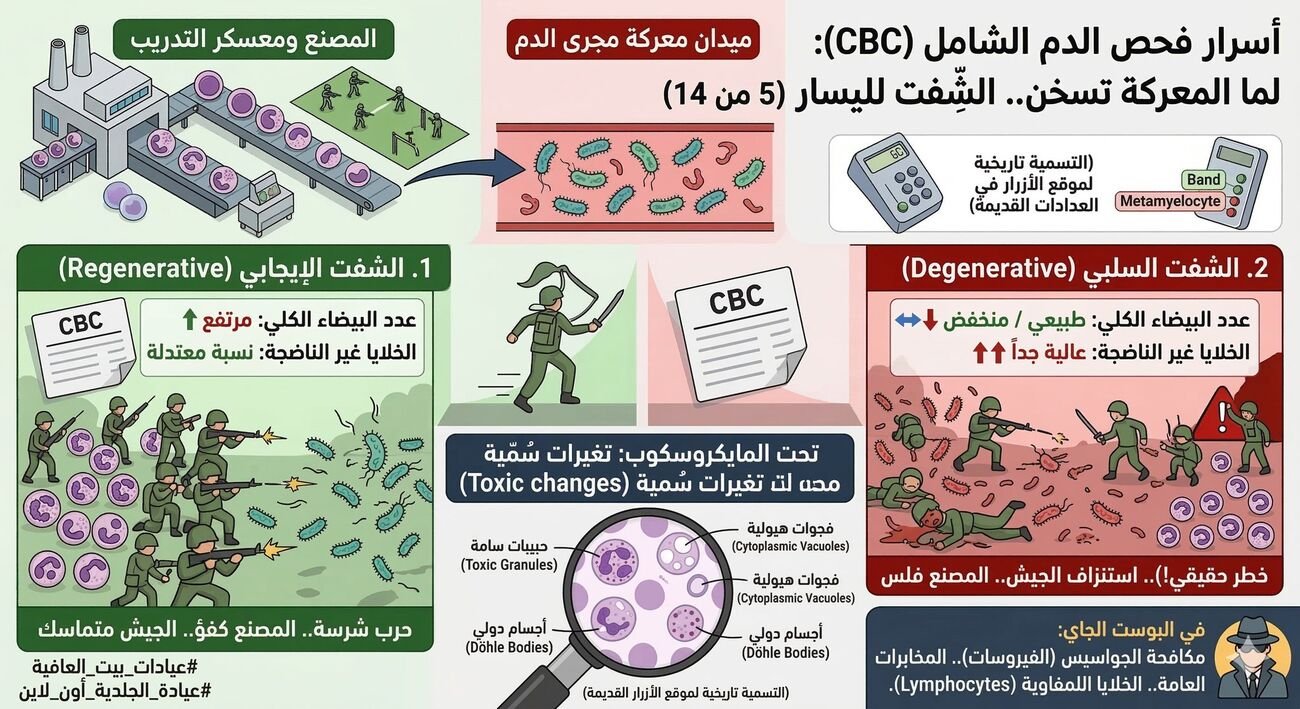 لما المعركة تسخن.. الشِفت لليسار