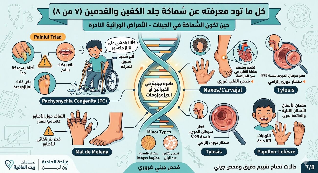 حين تكون السُّماكة في الجينات - الأمراض الوراثية النادرة