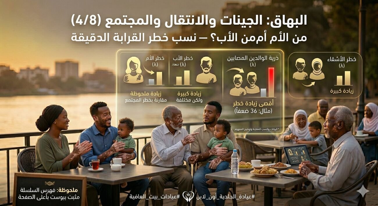 من الأم أم من الأب؟ - نسب خطر القرابة الدقيقة