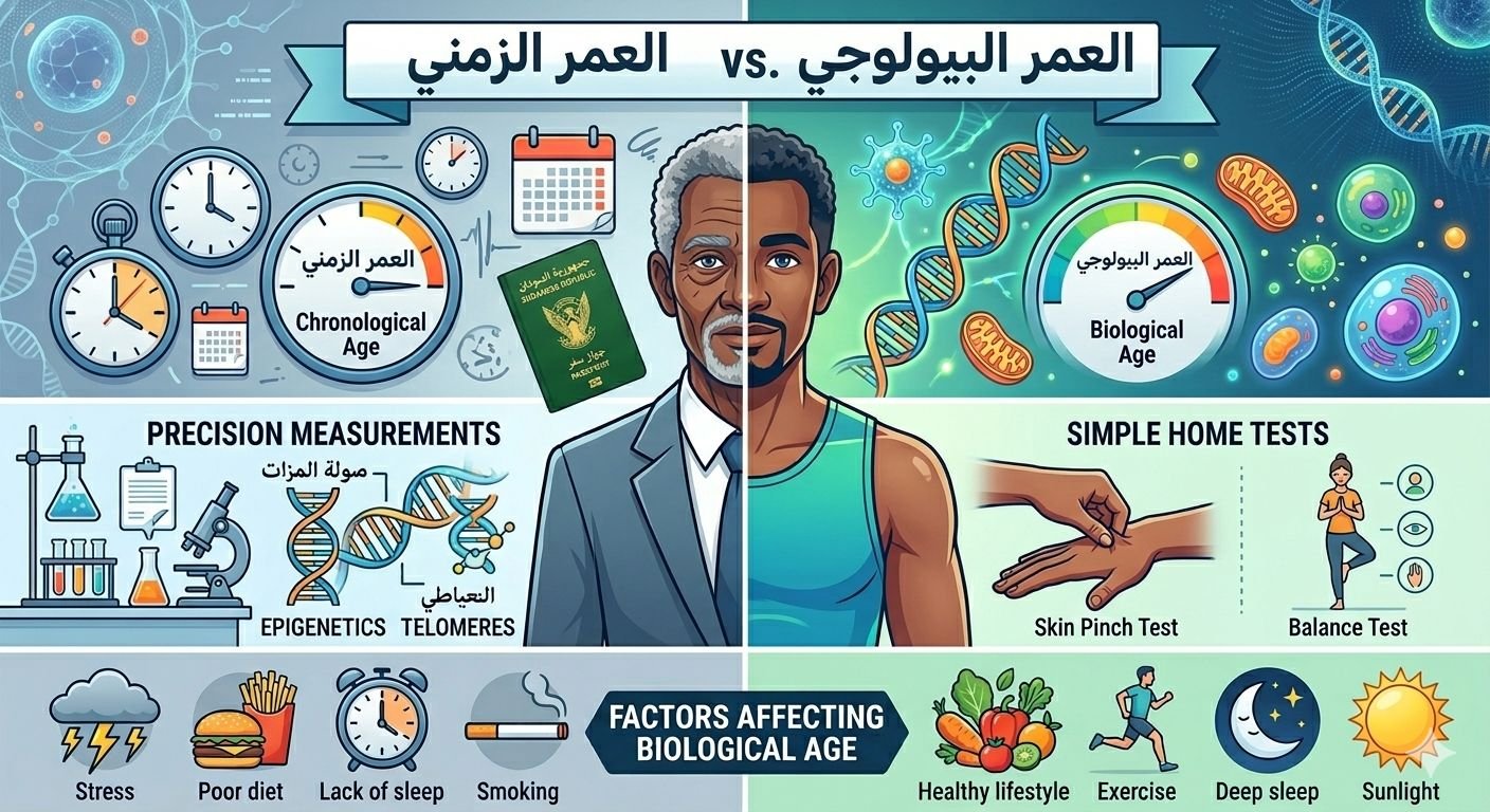 "العمر البيولوجي" فعلياً من أهم مفاهيم الطب الوقائي الحديث