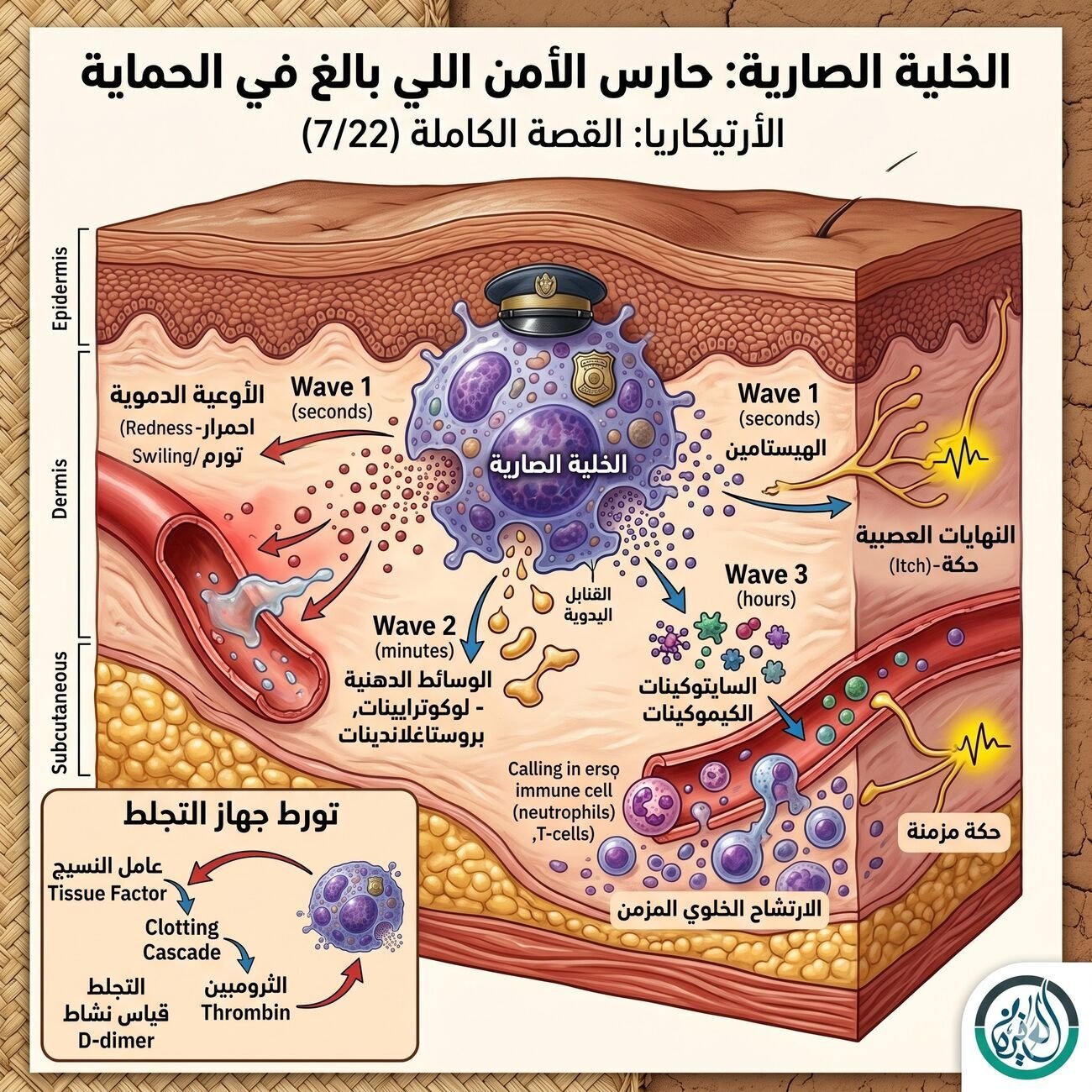 الخلية الصارية: حارس الأمن المبالغ في الحماية