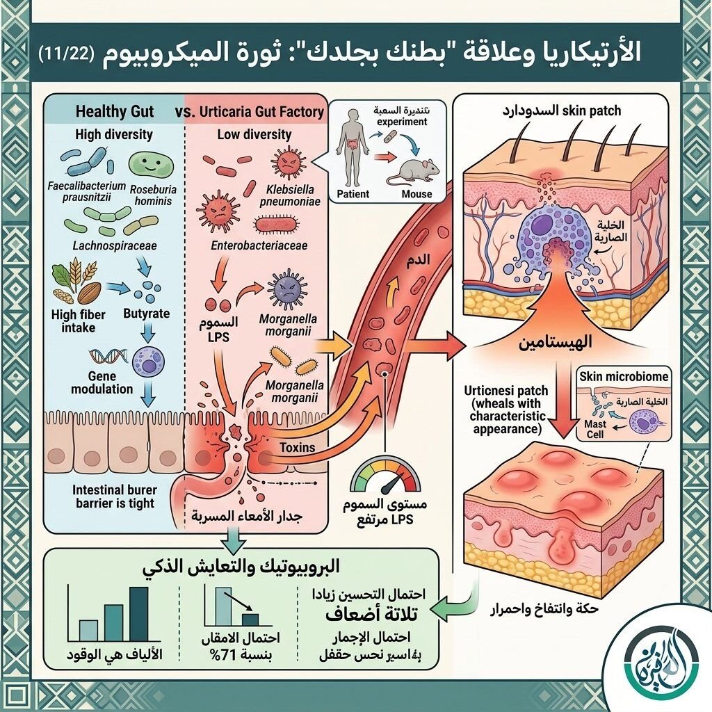 بطنك بتتكلم مع جلدك: ثورة الميكروبيوم