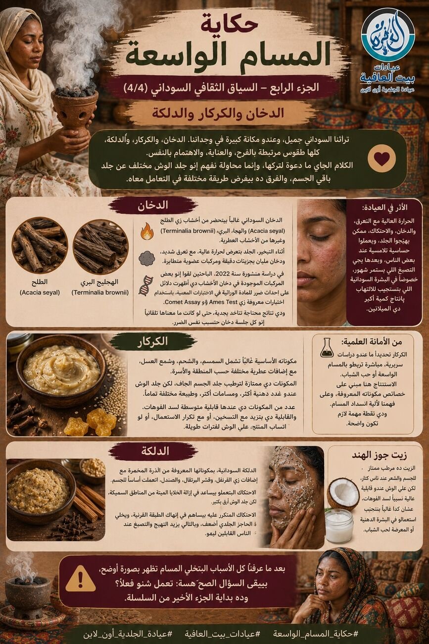 الدخان والكركر والدلكة