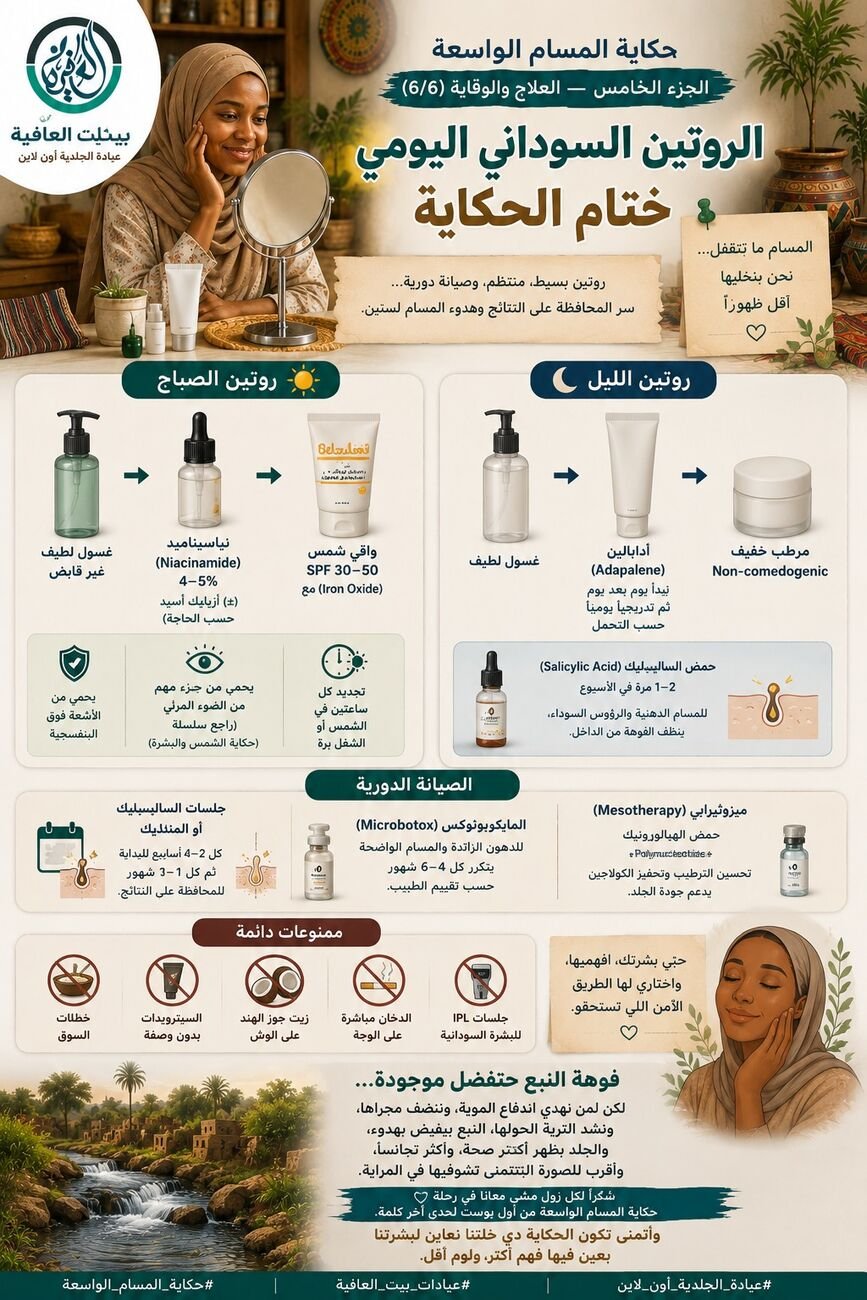 الروتين السوداني اليومي - وختام الحكاية