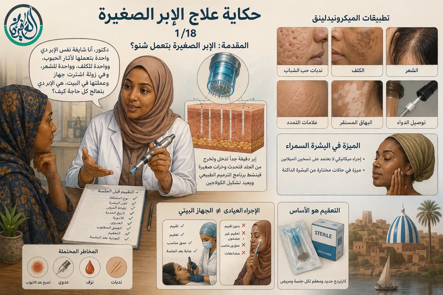 حكاية علاج الإبر الصغيرة